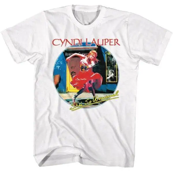 Cyndi Lauper She’s So Unusual Men’s T Shirt