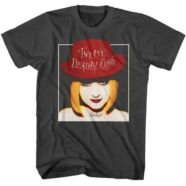 Cyndi Lauper Twelve Deadly Guns Men’s T Shirt