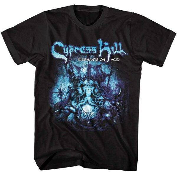 Cypress Hill Elephants on Acid EOA Men’s T Shirt