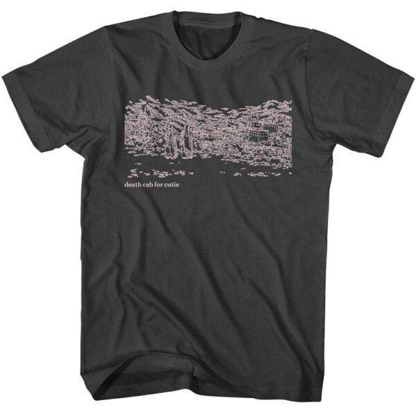 Death Cab for Cutie Asphalt Meadows Sketch T-Shirt