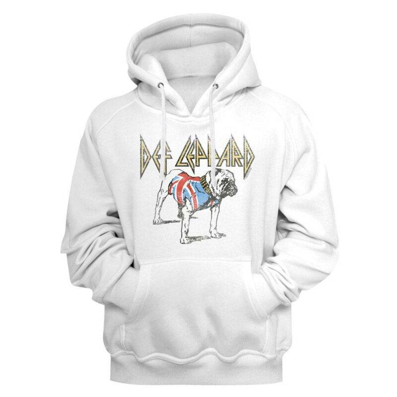 Def Leppard British Bulldog Hoodie