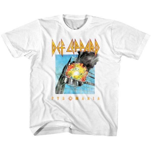 Def Leppard Pyromania Album Kids T Shirt