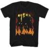 Def Leppard Burning Up Men’s T Shirt