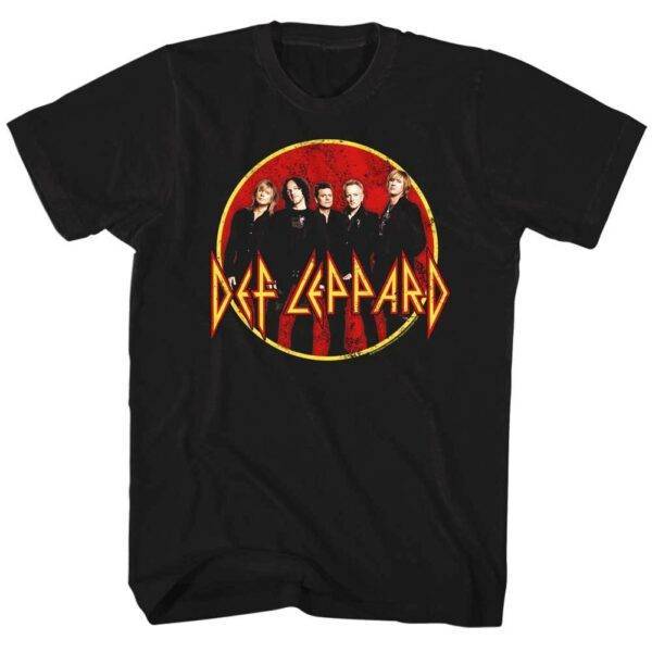 Def Leppard Group Photo Men’s T Shirt