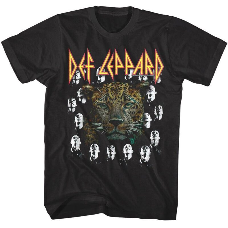 Def Leppard High n Dry Leopard T-Shirt