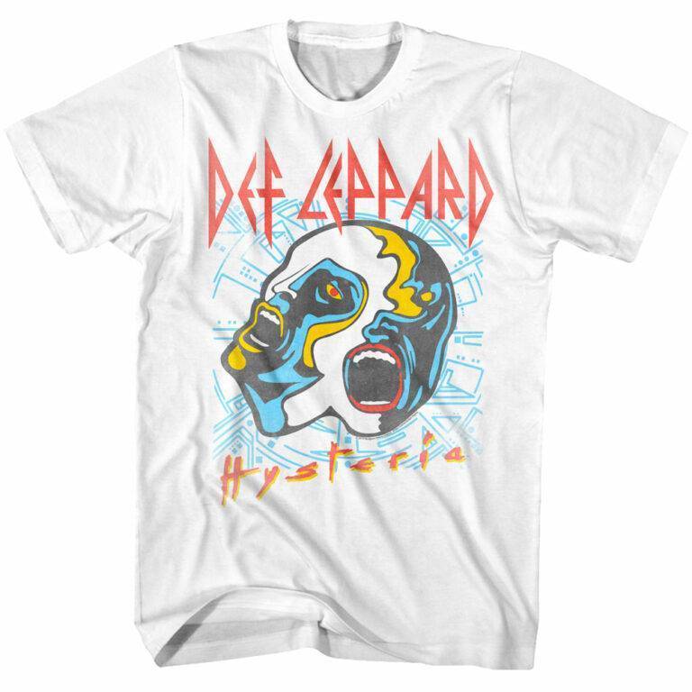 Def Leppard Hysteria Faces Shirt