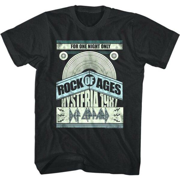 Def Leppard Rock of Ages Hysteria T-Shirt