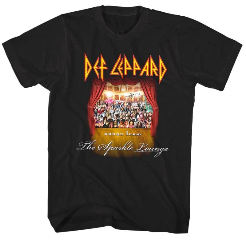 Def Leppard Sparkle Lounge T-Shirt