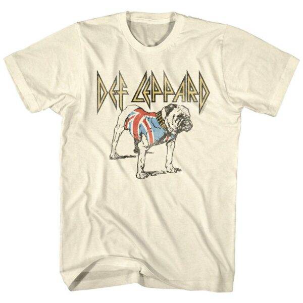 Def Leppard British Bulldog Men’s T Shirt