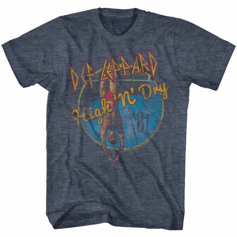 Def Leppard High n Dry Men’s T Shirt