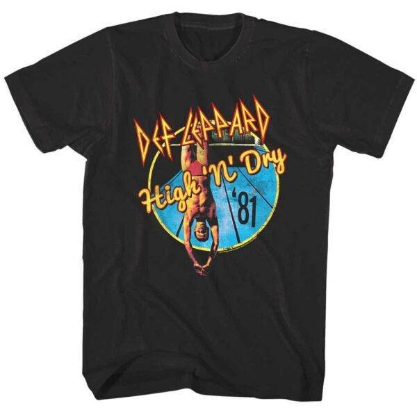 Def Leppard High n Dry ’81 Men’s T Shirt