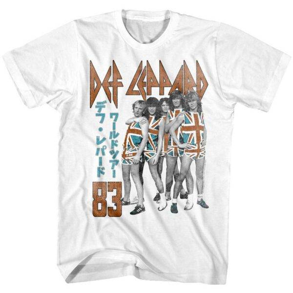 Def Leppard Japan Tour T-Shirt