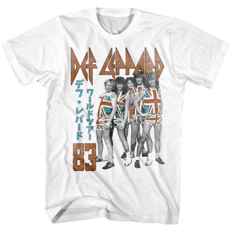 Def Leppard Japan Tour T-Shirt