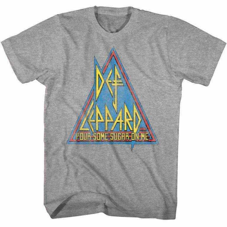 Def Leppard Pour Some Sugar On Me Men’s T Shirt