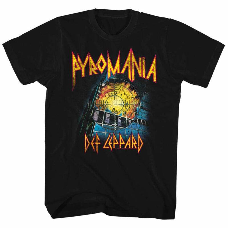 Def Leppard Pyromania Explosion Men’s T Shirt