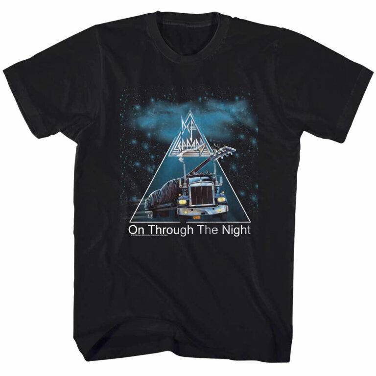 Def Leppard On Through The Night Album Men’s T Shirt