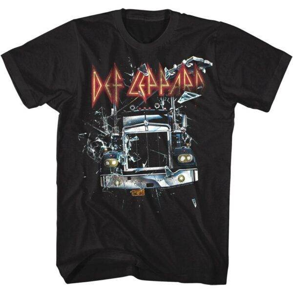 Def Leppard Trucking Through the Night Men’s T Shirt