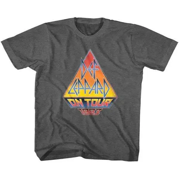 Def Leppard On Tour 1983 Kids T Shirt