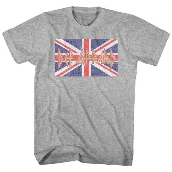 Def Leppard Union Jack Flag T-Shirt