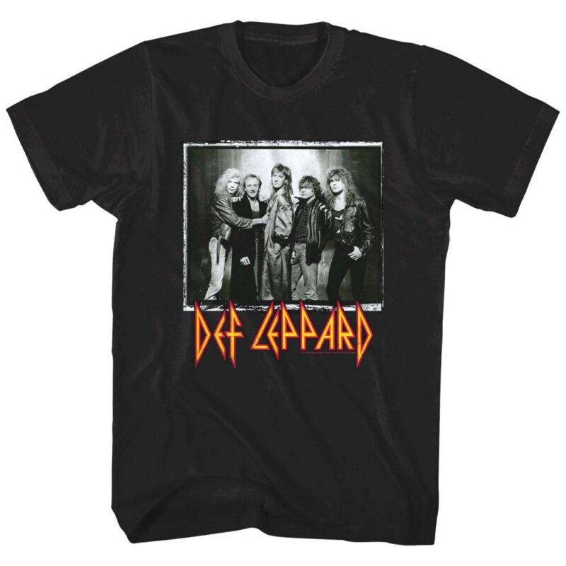 Def Leppard Vintage Photo Men’s T Shirt