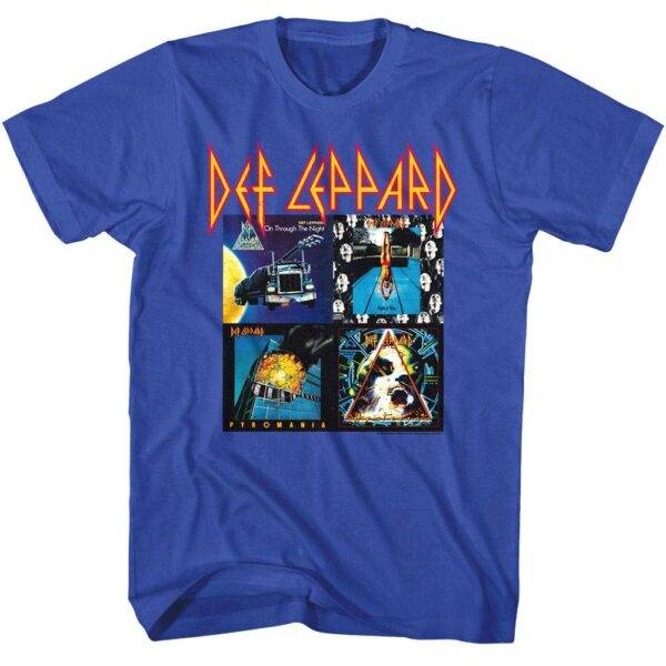 Def Leppard 80s Albums Shirt