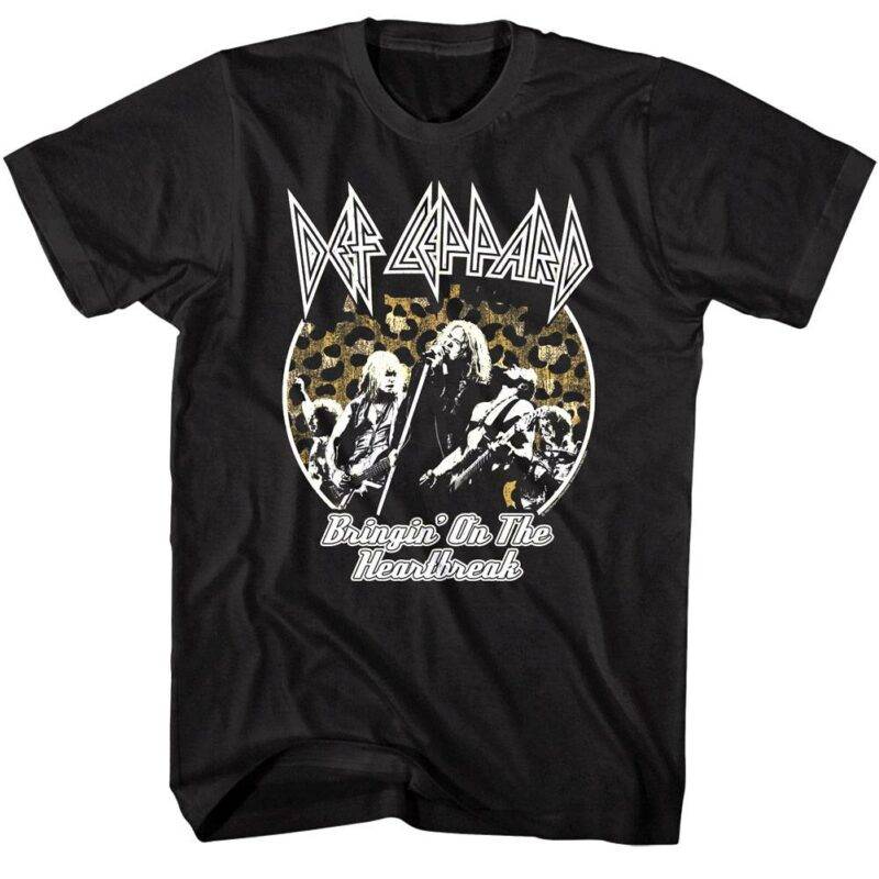 Def Leppard Bringin on the Heartbreak Live T-Shirt