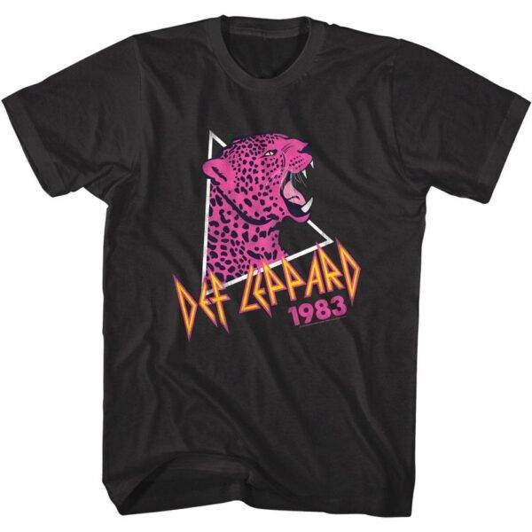 Def Leppard Pink Leopard T-Shirt