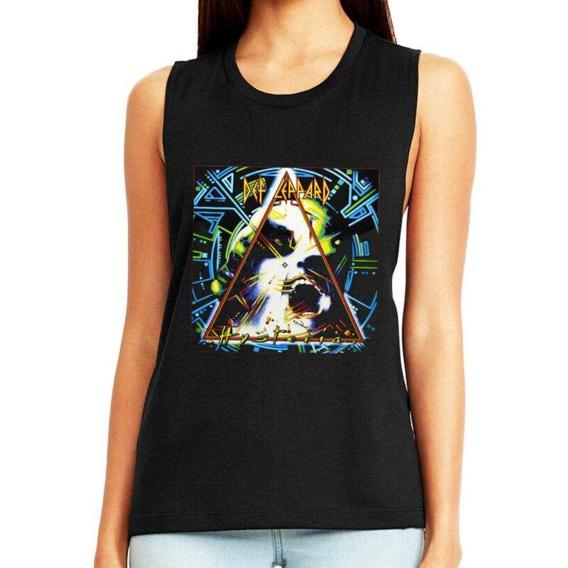 Def Leppard Hysteria Album Women’s Tank