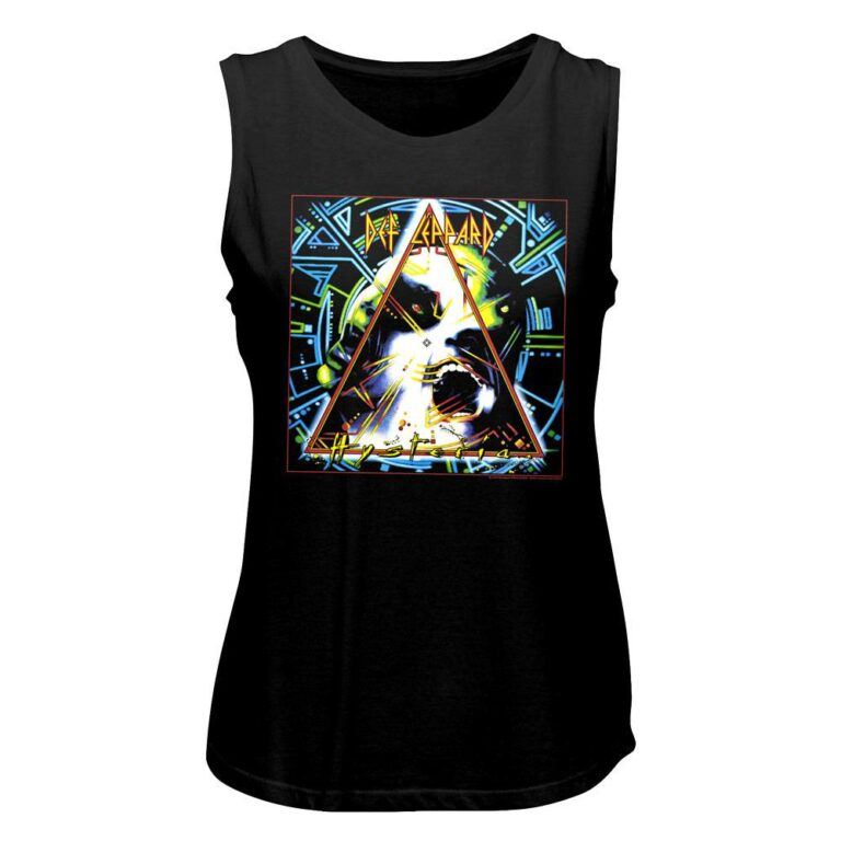 Def Leppard Hysteria Album Women’s Tank