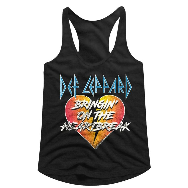 Def Leppard Bringin on the Heartbreak Tanktop