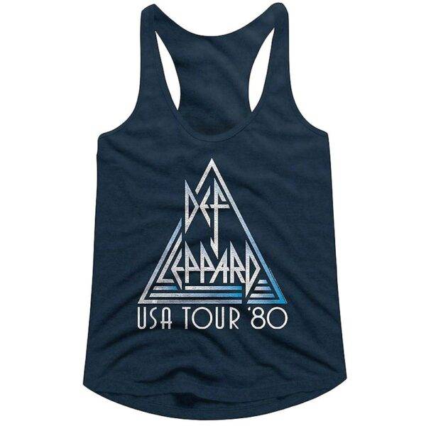 Def Leppard USA Tour 1980 Women’s Tank Top