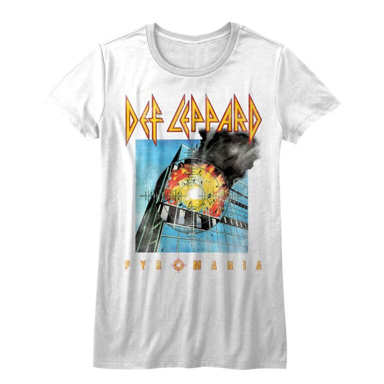 Def Leppard Pyromania Album Women’s T Shirt