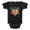 Def Leppard Bringin on the Heartbreak Baby Onesie