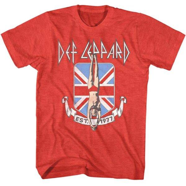 Def Leppard British Diver T-Shirt