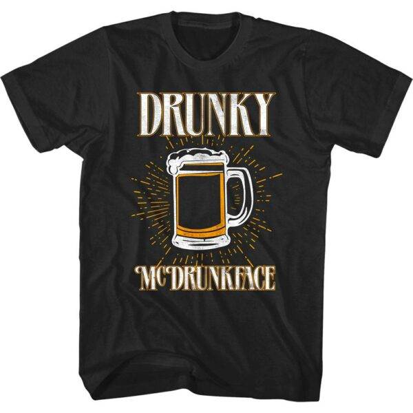 Drunk Society Drunky McDrunkFace T-Shirt