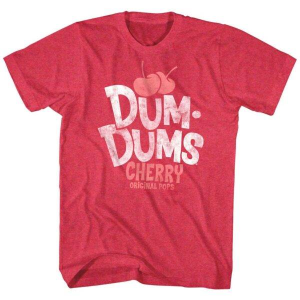 Dum Dums Cherry Original Pops Men’s T Shirt