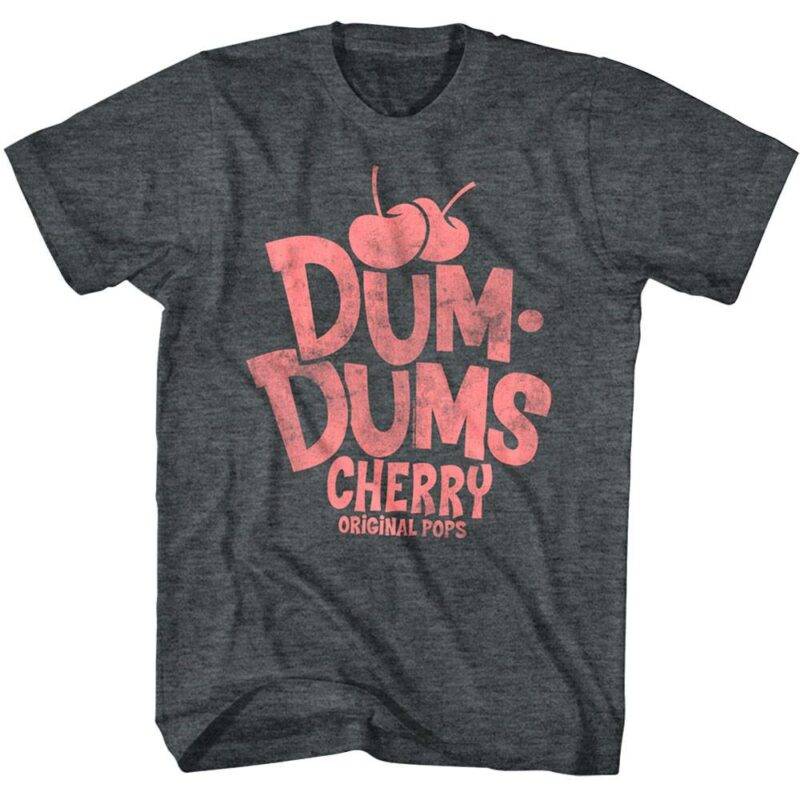 Dum Dums Cherry Original Pops Men’s T Shirt