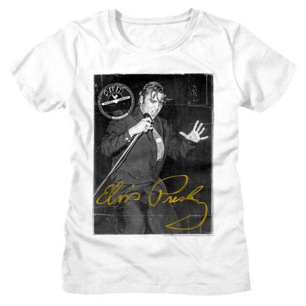 Elvis Presley Signature Moves Women’s T Shirt