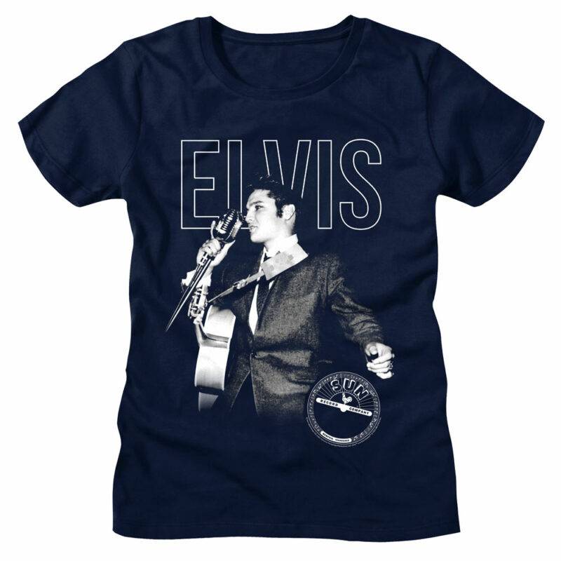 Elvis Presley on the Mic Women’s T Shirt