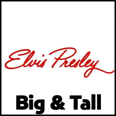 Elvis Presley Big and Tall T-Shirts
