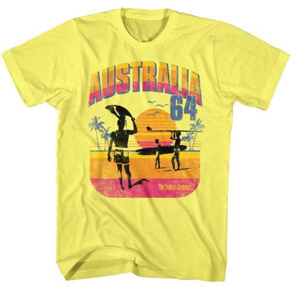 Endless Summer Perfect Wave Australia 64 Men’s T Shirt