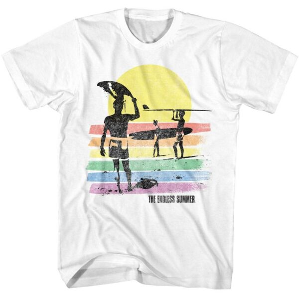 Endless Summer Beach Rainbow T-Shirt