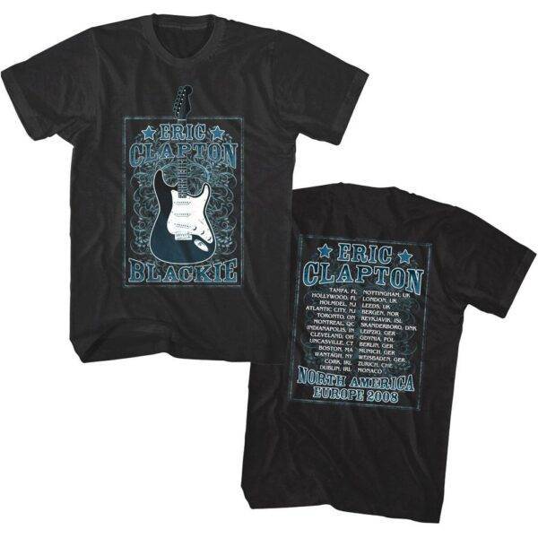Eric Clapton Blackie Tour 2008 Men’s T Shirt