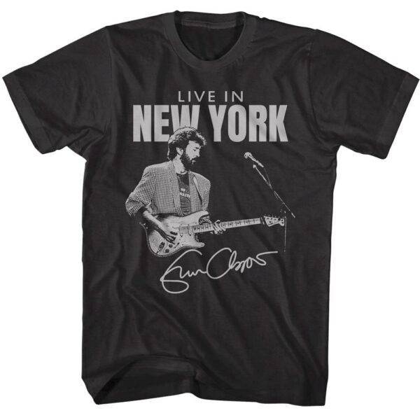 Eric Clapton Signature New York Men’s T Shirt