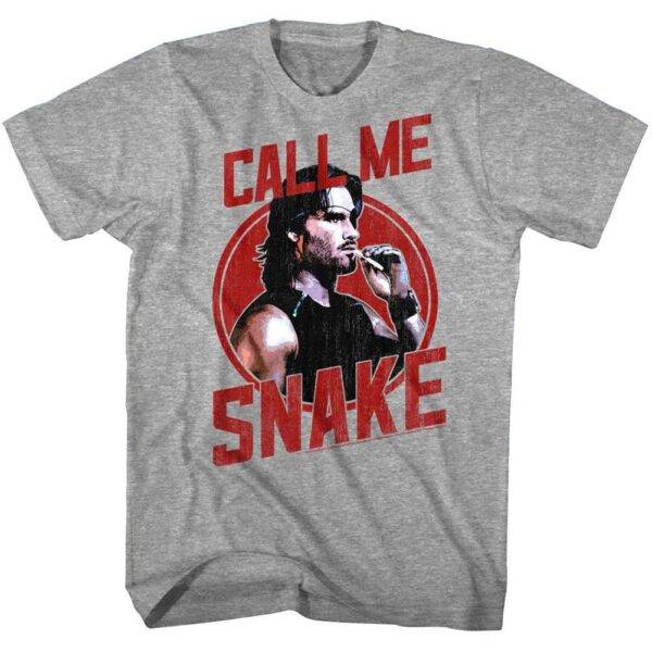 Escape From New York Call me Snake Plissken T-Shirt