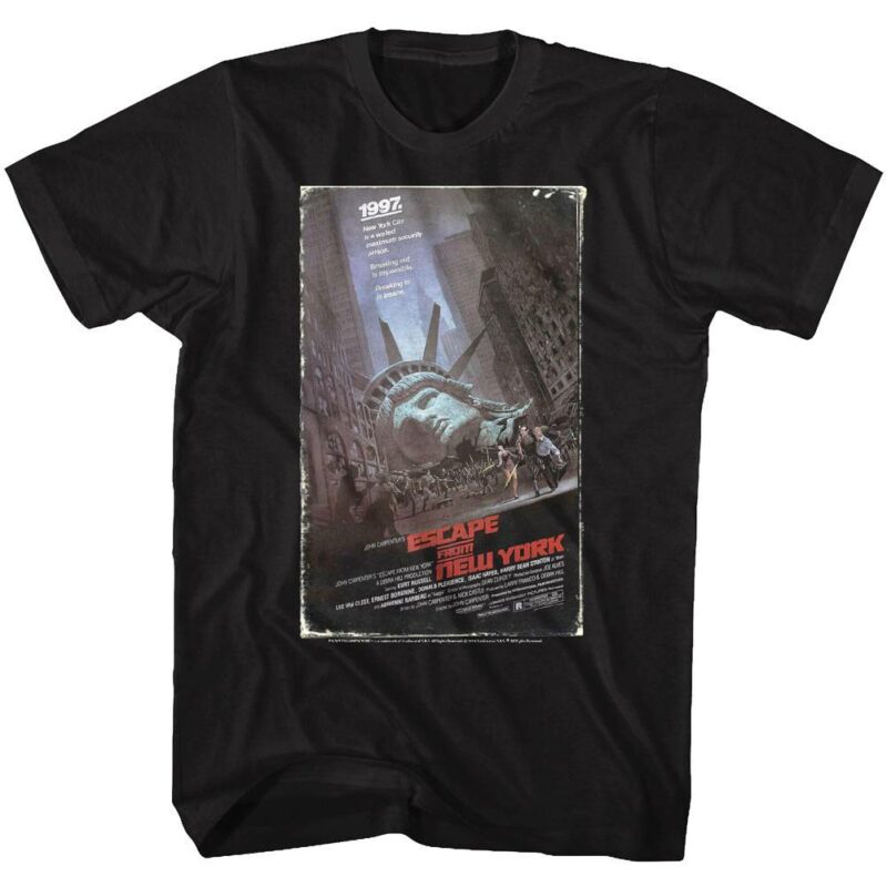 Escape From New York Video Cover Men’s T Shirt
