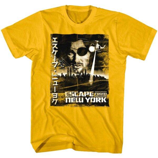 Escape From New York Japanese Movie Poster T-Shirt