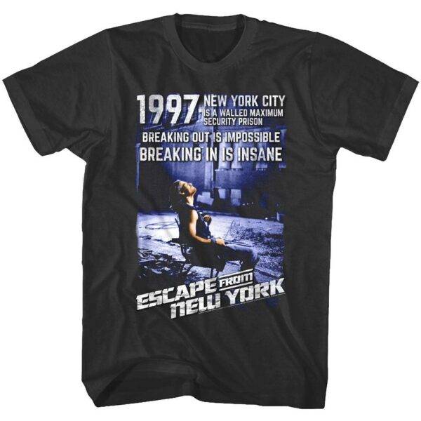 Escape From New York Breaking Out is Impossible Men’s T Shirt