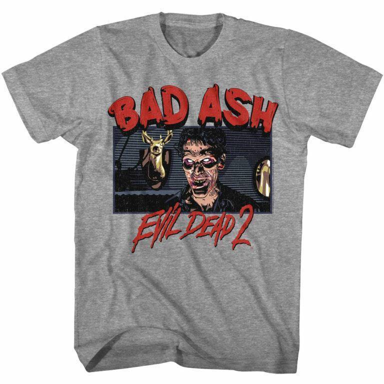 Evil Dead 2 Bad Ash Zombie Men’s T Shirt