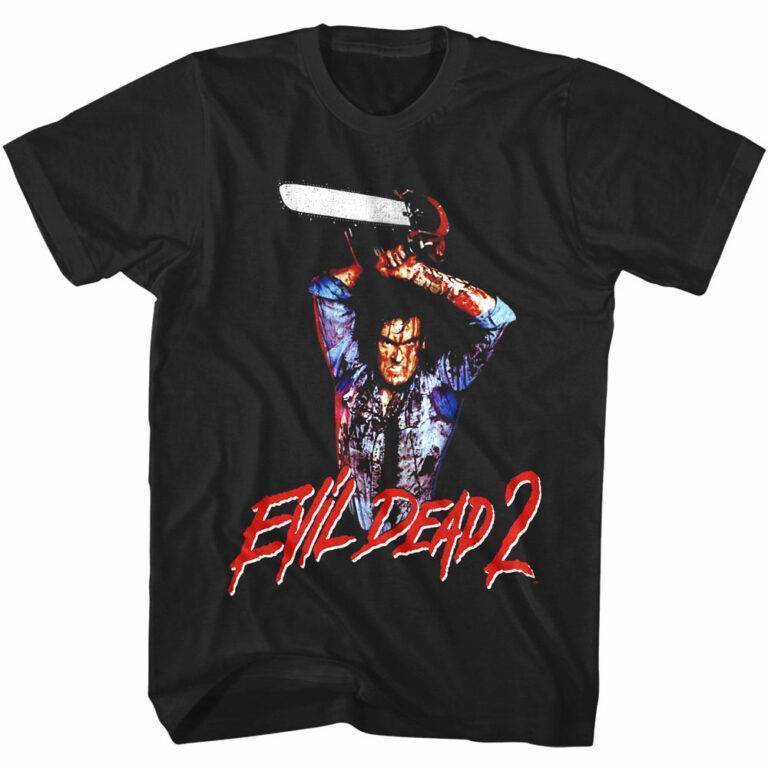 Evil Dead 2 Bloody Bruce Men’s T Shirt